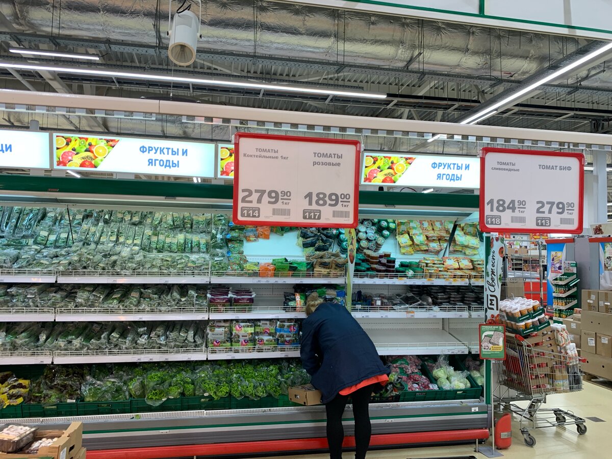 Как изменились цены на продукты за две недели вынужденных 