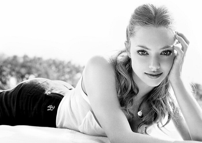 Аманда Сейфрид в детстве и юности. Фото с yandex.ru