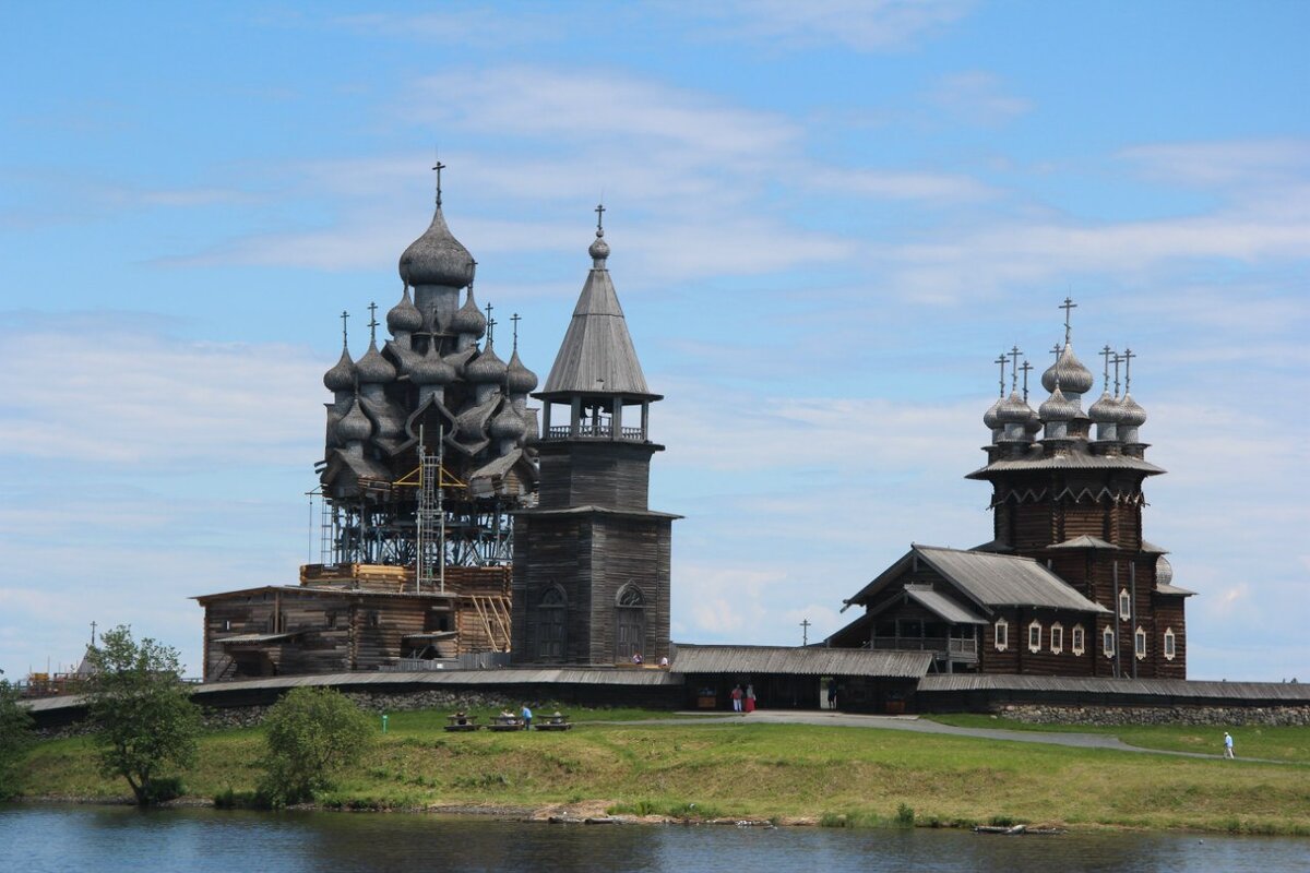 Преображенская Церковь Кижи пожарные