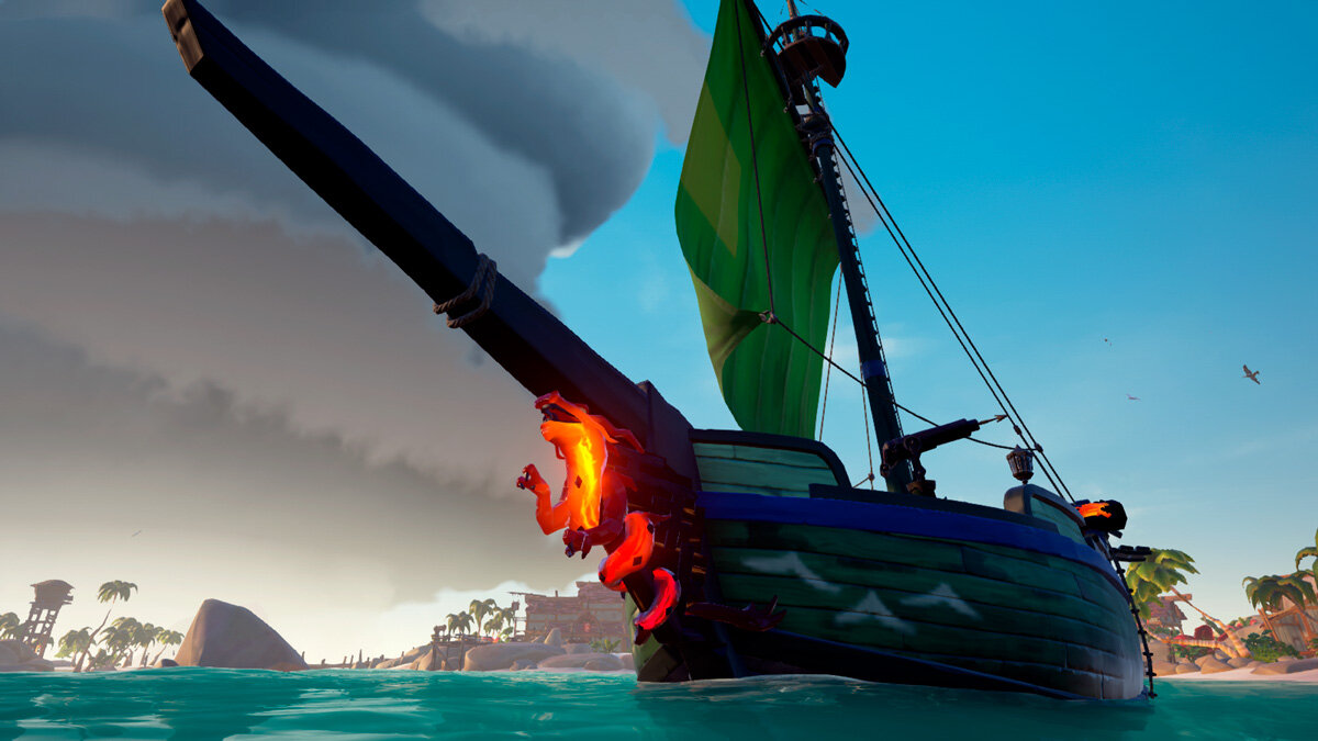 Sea of thieves: шлюп и оснастка 