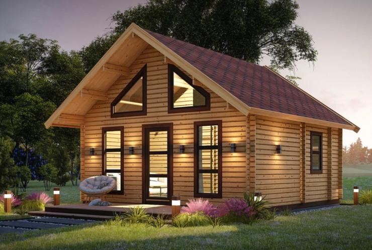 Деревянный дом