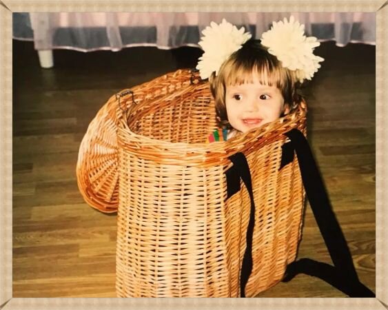 Василина Юсковец в детстве, источник фото/rustars.tv