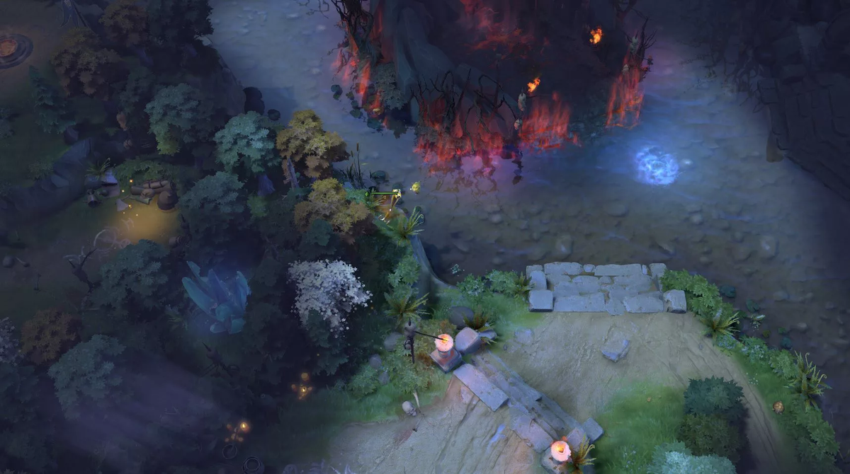 DOTA 2 . Реализм