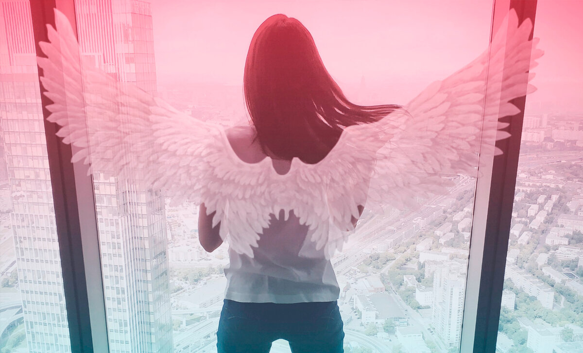 Фото автора. Instagram @mi.hai.lova. "Я никогда не считала себя ангелом, просто мне нравятся крылья, как символ свободы духа".