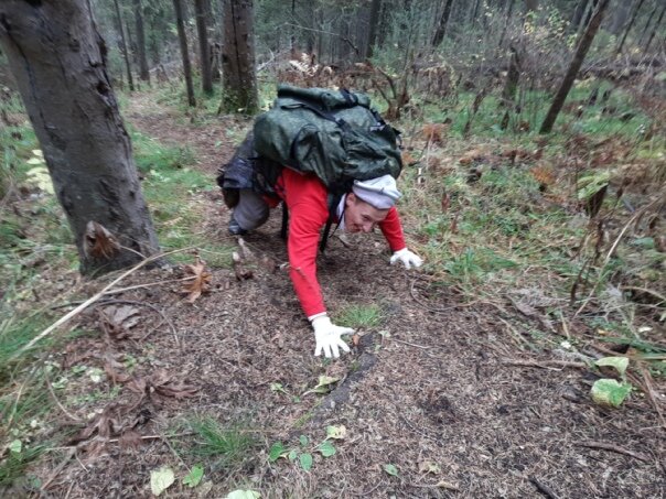 Поднимаемся в гору