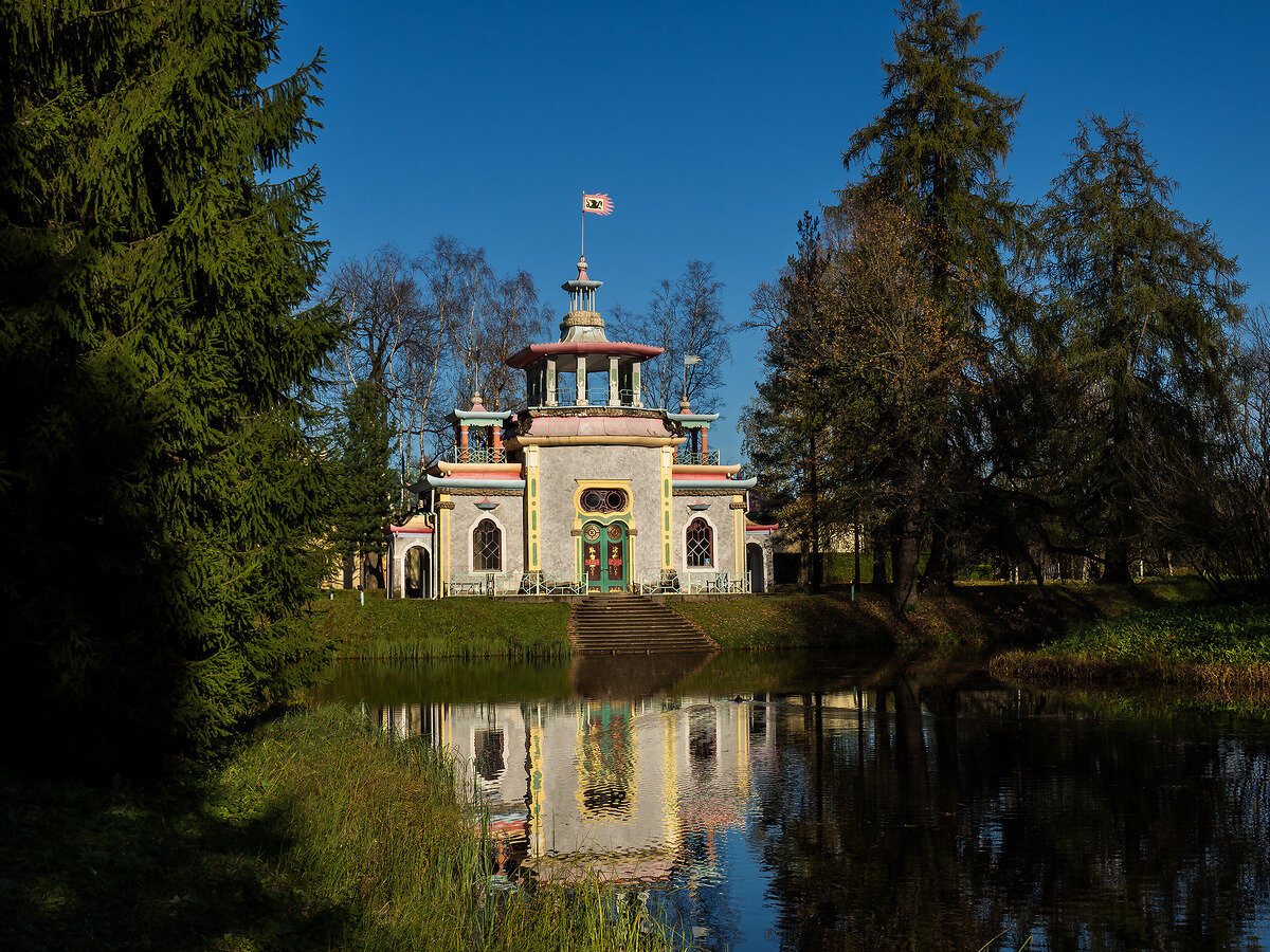 Скрипучая беседка — Екатерининский парк, Царское село