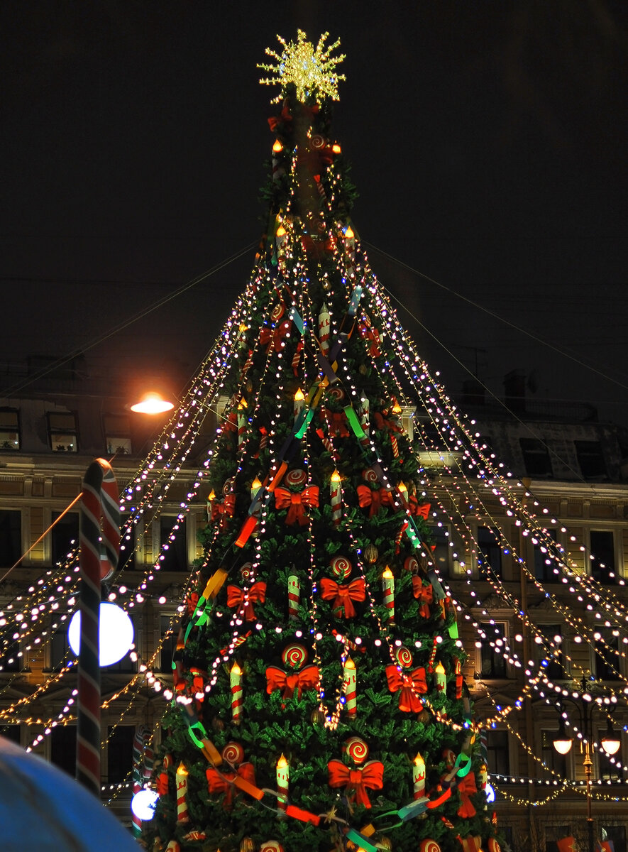 Ёлка на Манежной площади, Санкт-Петербург