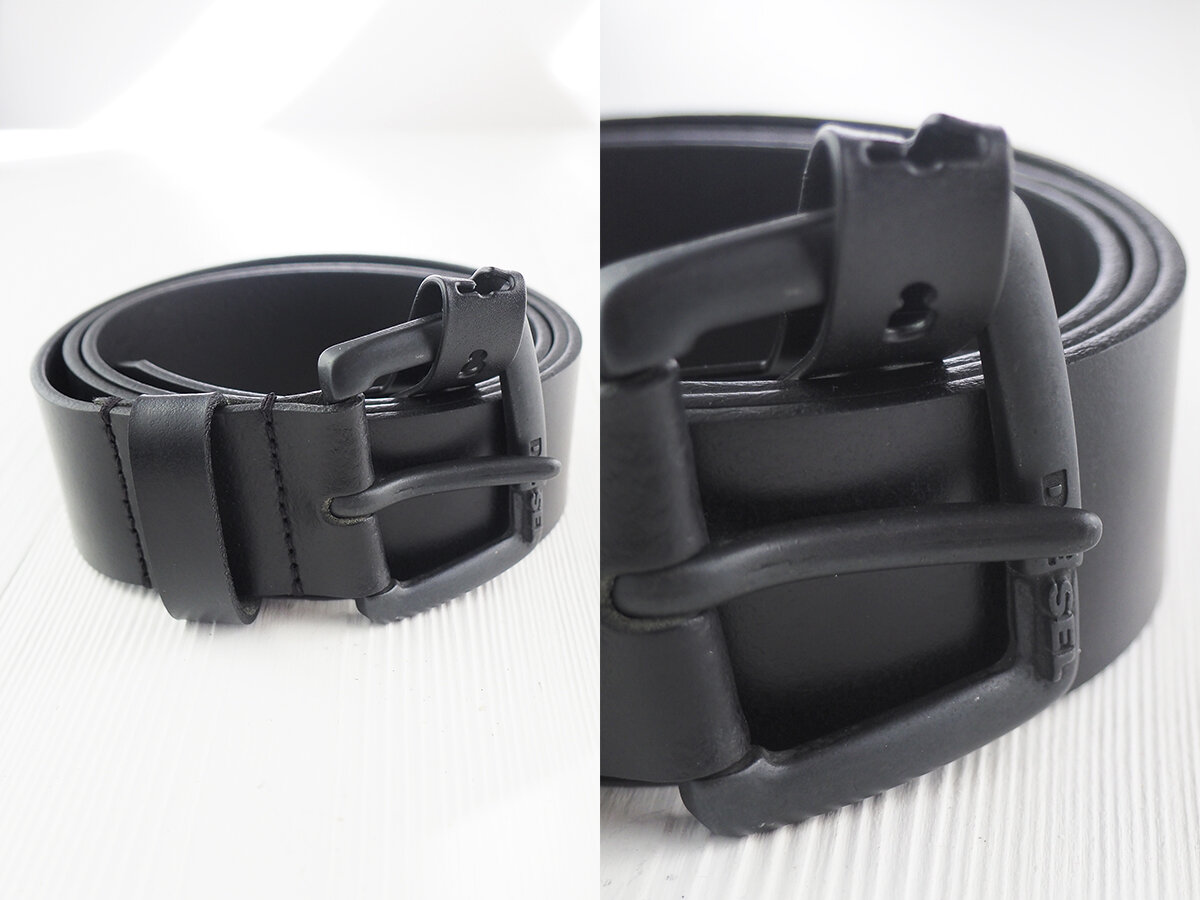 Мужской кожаный ремень Diesel B-Cleaner X04705-PR227/T8013