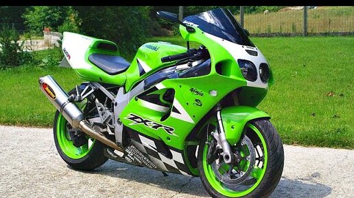 💚 Kawasaki Zx-7r - Редкий Ниндзя 😎!