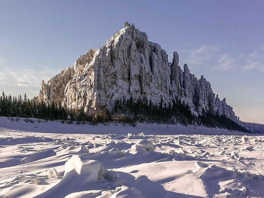 Белая гора якутия фото