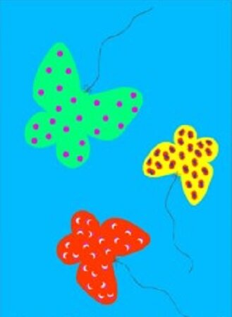 "Бабочки" для развития речевого дыхания