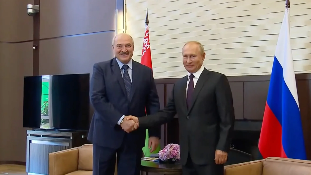 Путин и Лукашенко создают Союзное государство России и Белоруссии	