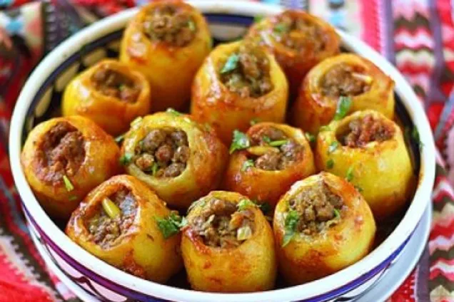 Фаршированная картошка 
