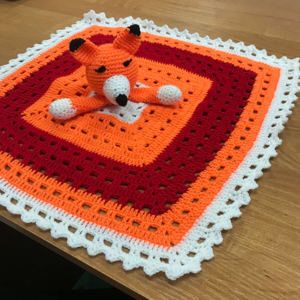 Комфортер для грудничка «Лисичка»