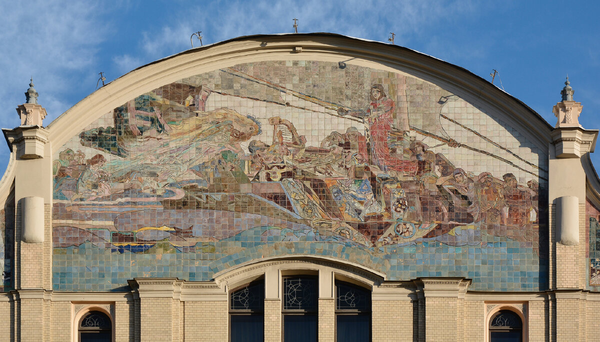 Михаил Врубель. Панно «Принцесса Грёза». Гостиница «Метрополь». 1896–1905. Источник: commons.wikimedia.org
