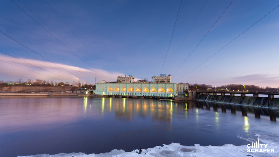 Зима, Волхов