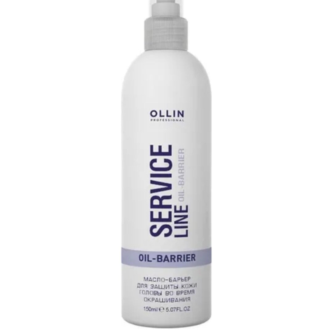 Так выглядит масло-барьер от  OLLIN Professional Service line.