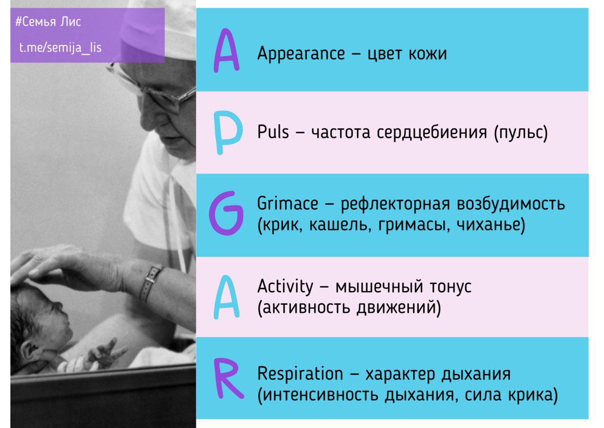 Что такое шкала Апгар? | ProБеби | Дзен