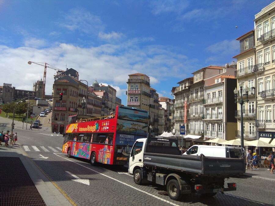 В центре города порту. Историческая застройка