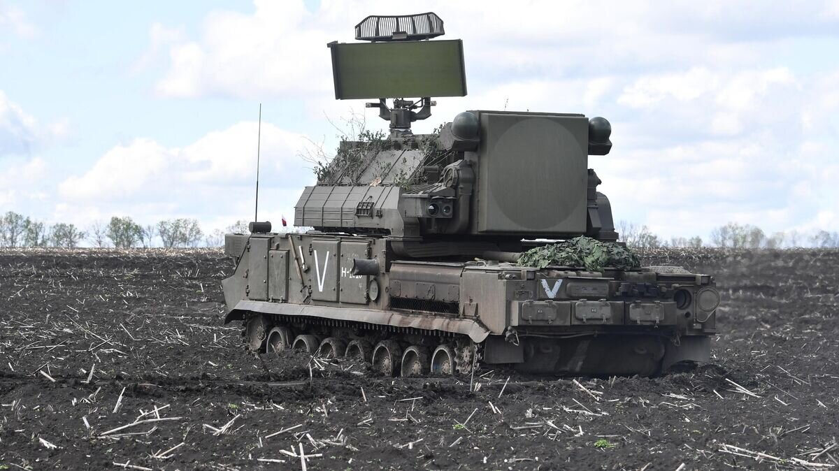    Зенитный ракетный комплекс "Тор" Вооруженных сил России работает на Харьковском направлении© РИА Новости