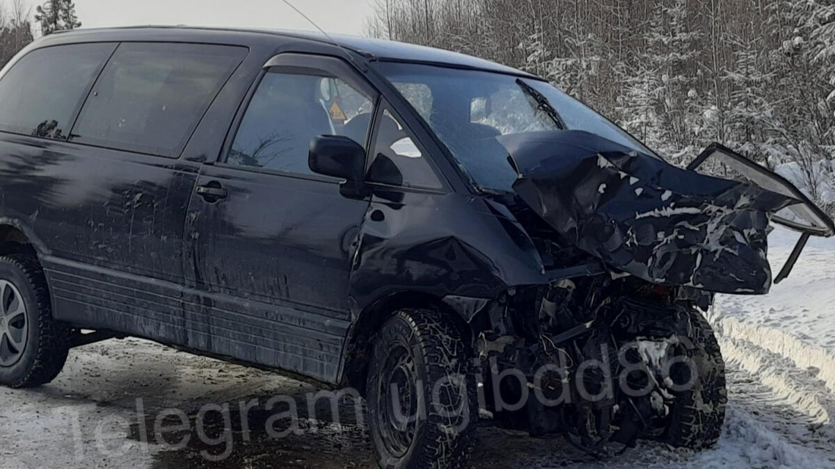    В аварии в Октябрьском районе пострадали два жителя Нягани