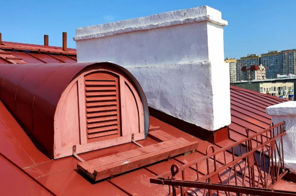    Кровлю дома по улице Ленина восстановили по историческому проекту в Чите