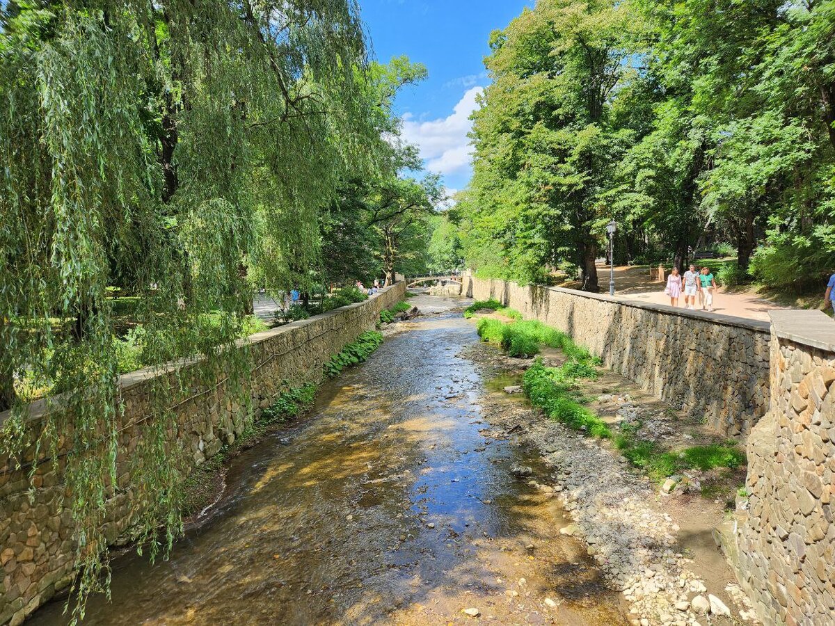 Кисловодск. Река Ольховка... Фото автора