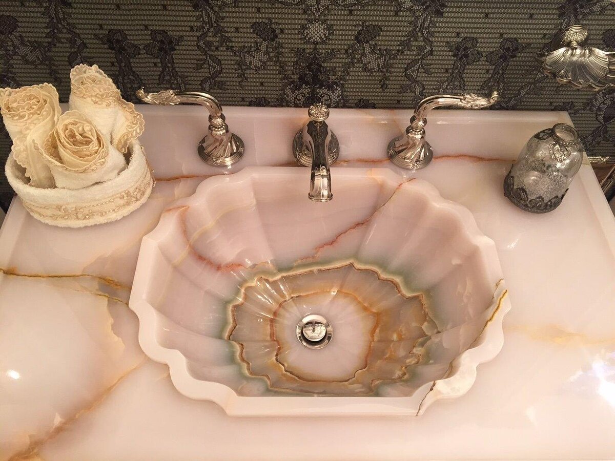 ракушки дизайн ванной комнаты