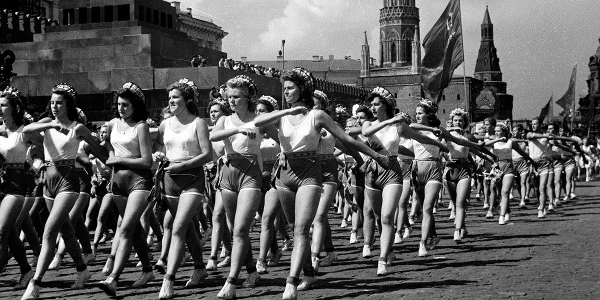 Аркадий Шайхет физкультурницы 1924