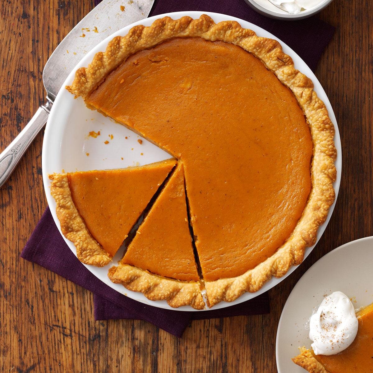 Тыквенный пирог Pumpkin pie