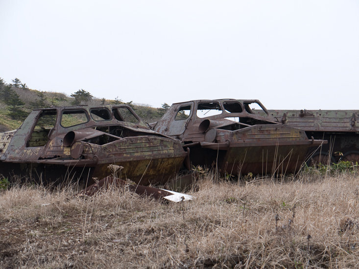 Остатки военной роскоши СССР. Забвение и разруха на Сахалине ?⚙️?