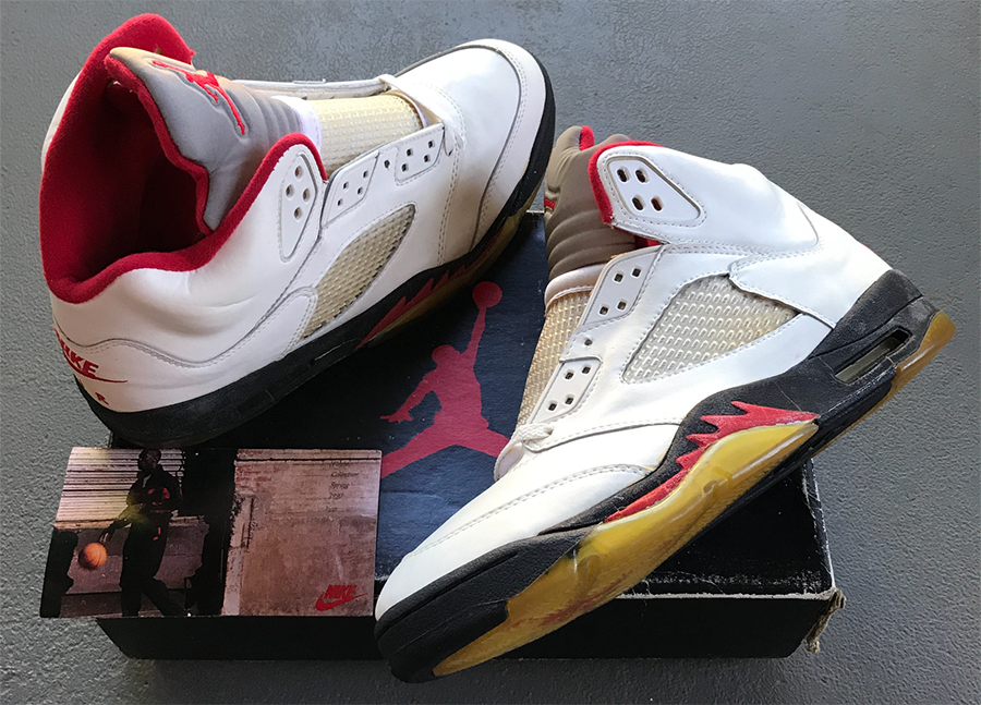Майкл Джордан Fire Red