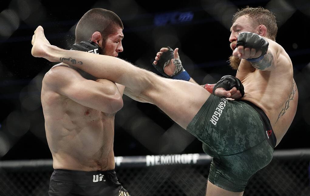 UFC 229 - Хабиб vs Конор (фото взято из свободного источника интернет)