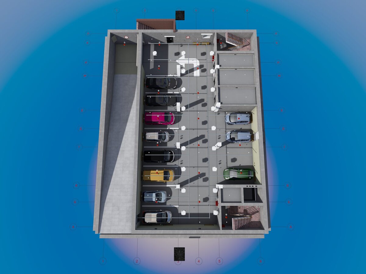 Подземный паркинг