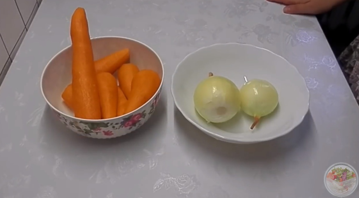 Морковь и лук
