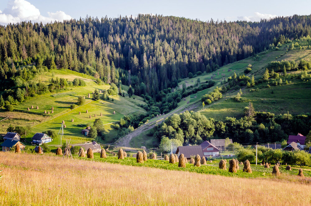 Карпаты горы Либохора