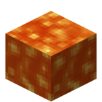 Блок лавы из Minecraft