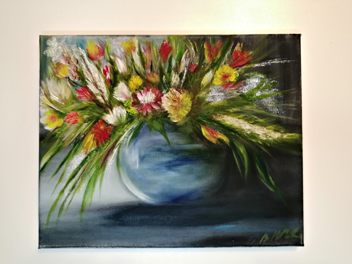 Масло,холст, Рона Жук 2019