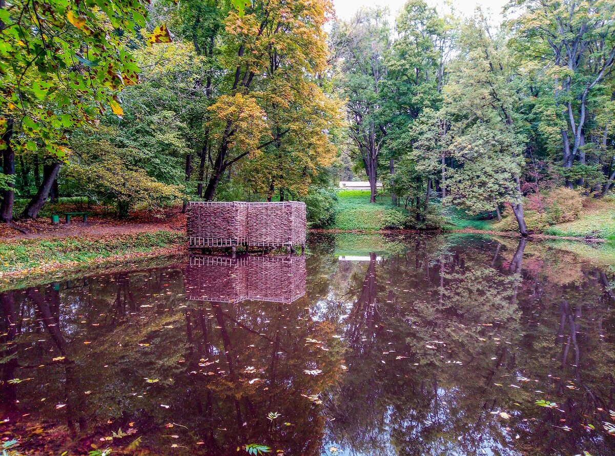 скамейка льва толстого в ясной поляне