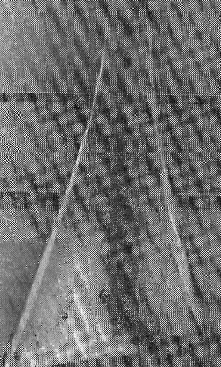 Разрушение двутавровой балки вследствие остаточных напряжений