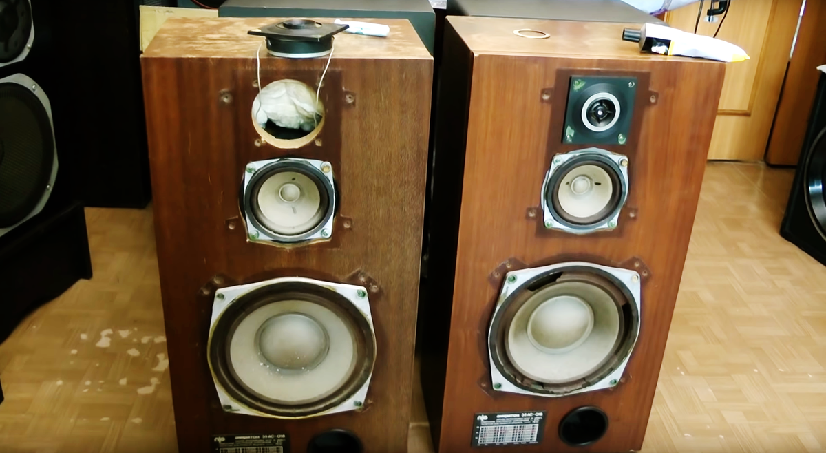 Как я меняю старые подвесы на динамиках и какие ставлю! | Винтажная ...