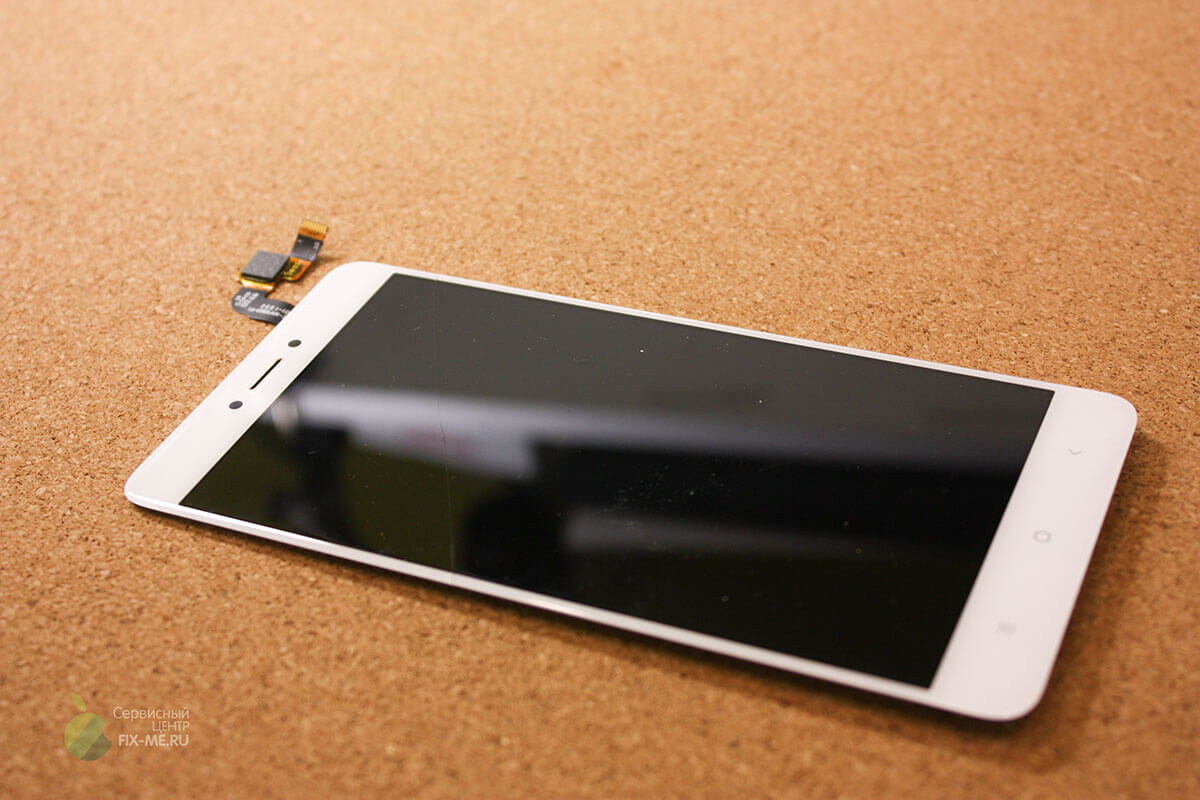 Снятый экран Xiaomi Redmi Note 4