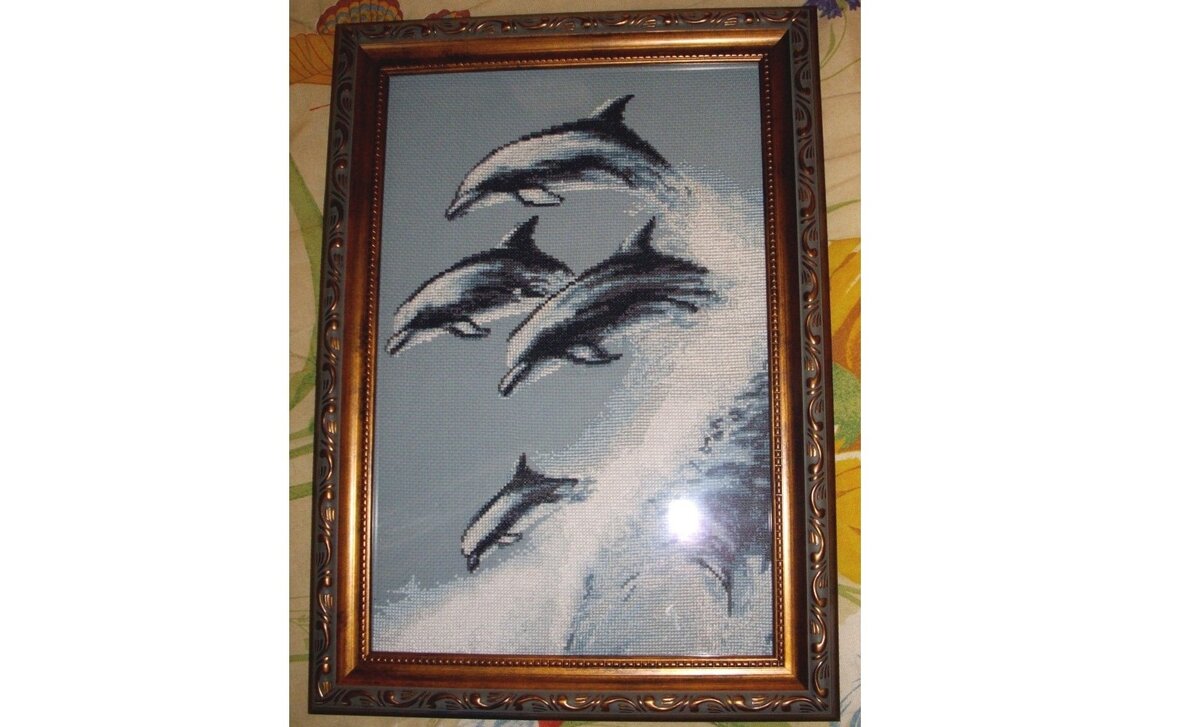                                                Моя вышитая работа.