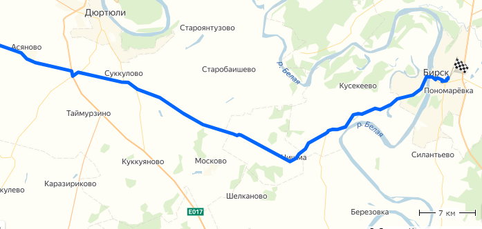 Новая трасса м5 урал схема