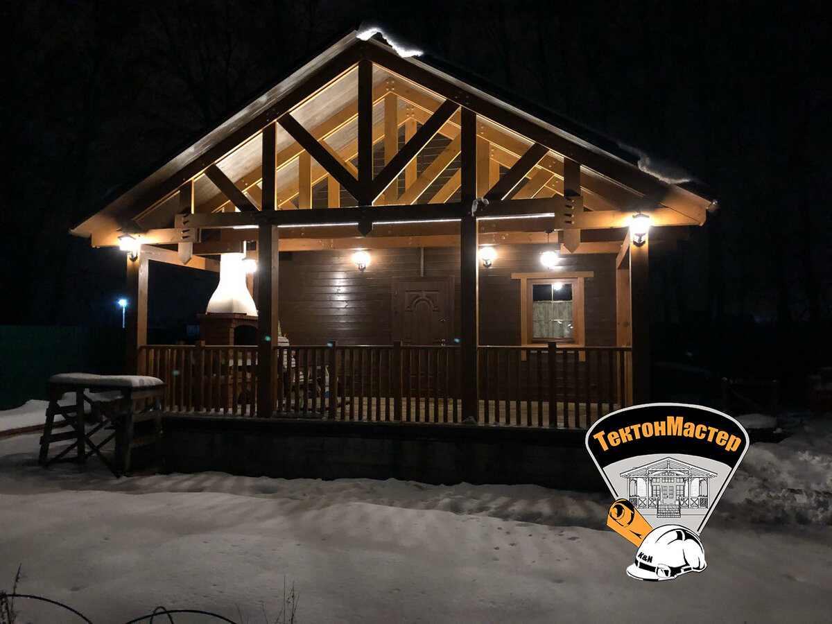 Баня. Московская область. Пролет 7,5м