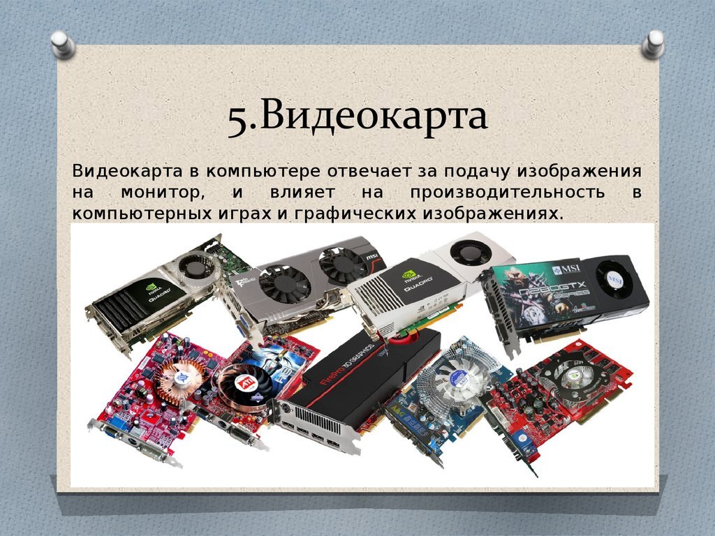 Проект про видеокарты