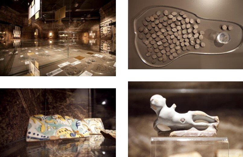 При раскопках найдены различные мужские и женские украшения (кольца, височные подвески, шейные гривны и многое другое) и предметы быта (гвозди, сосуды, ножи и топоры). В 1962 году весной в Царицыне в недостроенном дворце была найдена шкатулка с 38 старинными монетами. Вероятно, владелец шкатулки собирал денежную коллекцию, поскольку были в ней и деньги времен Анны Иоанновны. В клочке газеты 1919 года вместе с монетами хранились кредитки Временного правительства.