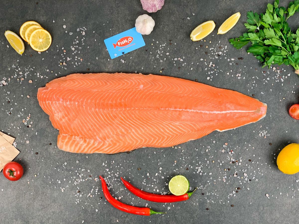 Филе семги из ассортимента fish2o.ru