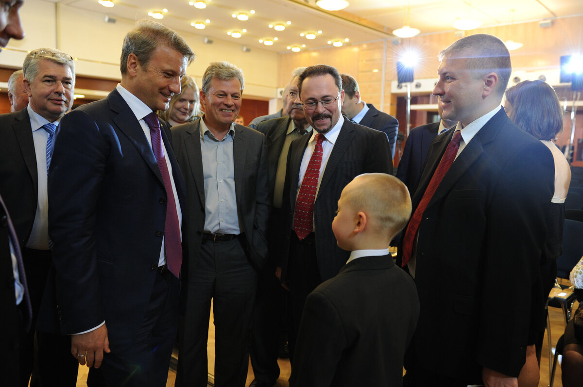 Первое знакомство с Президентом Сбербанка