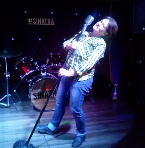 Тот самый клуб, та самая сцена... Фото из личного архива.